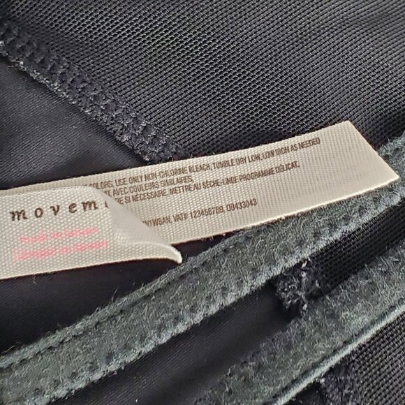 Free People Movement Black Strappy Open Back Tank. Size SM - Picture 6 of 7